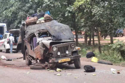 झारखंड में भीषण सड़क हादसा, पश्चिमी सिंहभूम में तीन लोगों की दर्दनाक मौत, कई घायल