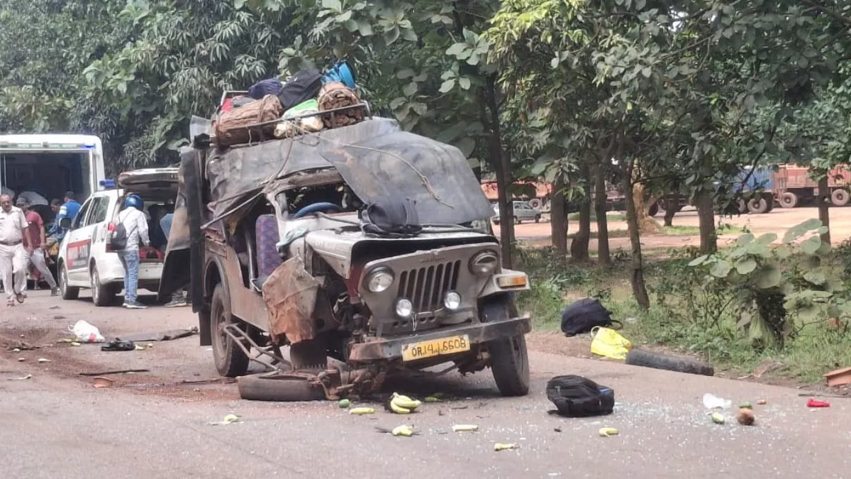 झारखंड में भीषण सड़क हादसा, पश्चिमी सिंहभूम में तीन लोगों की दर्दनाक मौत, कई घायल