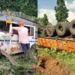 गिरिडीह-धनबाद रोड़ पर दर्दनाक हादसा, पिकअप वैन-ट्रक की टक्कर में 4 की मौत, कई घायल