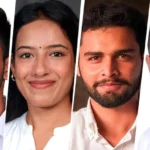 DUSU Election Result :चार में से तीन सीट पर ABVP का कब्जा, आर्यन मान बने अध्यक्ष