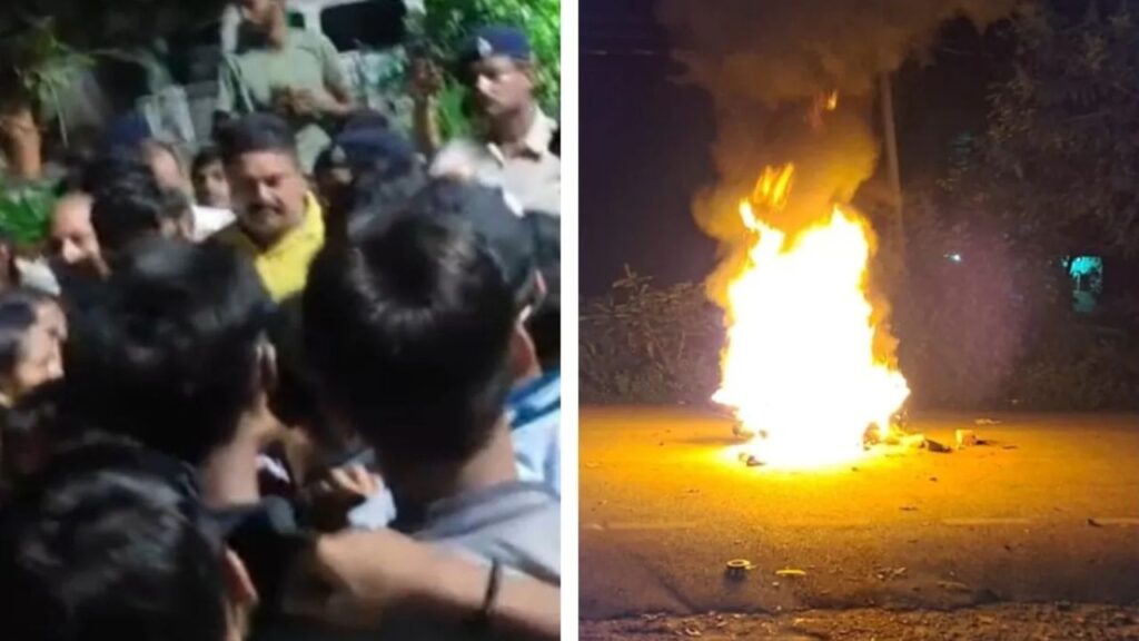 बिहार में इंजीनियरिंग कॉलेज की छात्रा ने छत से कूदकर दे दी जान, प्रिंसिपल पर प्रताड़ना का आरोप, नाराज छात्रों ने DSP की गाड़ी फूंकी