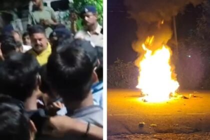 बिहार में इंजीनियरिंग कॉलेज की छात्रा ने छत से कूदकर दे दी जान, प्रिंसिपल पर प्रताड़ना का आरोप, नाराज छात्रों ने DSP की गाड़ी फूंकी