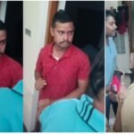 कमरे में प्रेमी के साथ मस्ती कर रही थी महिला सिपाही, कांस्टेबल पति ने रंगे हाथ पकड़ा, खूब हुआ ड्रामा, देखिये VIDEO