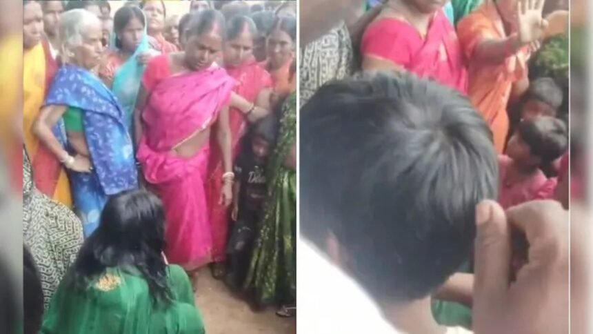 चोरी के आरोप में महिला को पीटा, चप्पल की माला पहनाकर गांव में घुमाया, 9 के खिलाफ नामजद मामला दर्ज