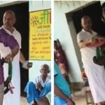 बिहार में सड़क नहीं बनने से नाराज हुआ युवक, मुखिया पति को चप्पल की माला पहनाने की कोशिश