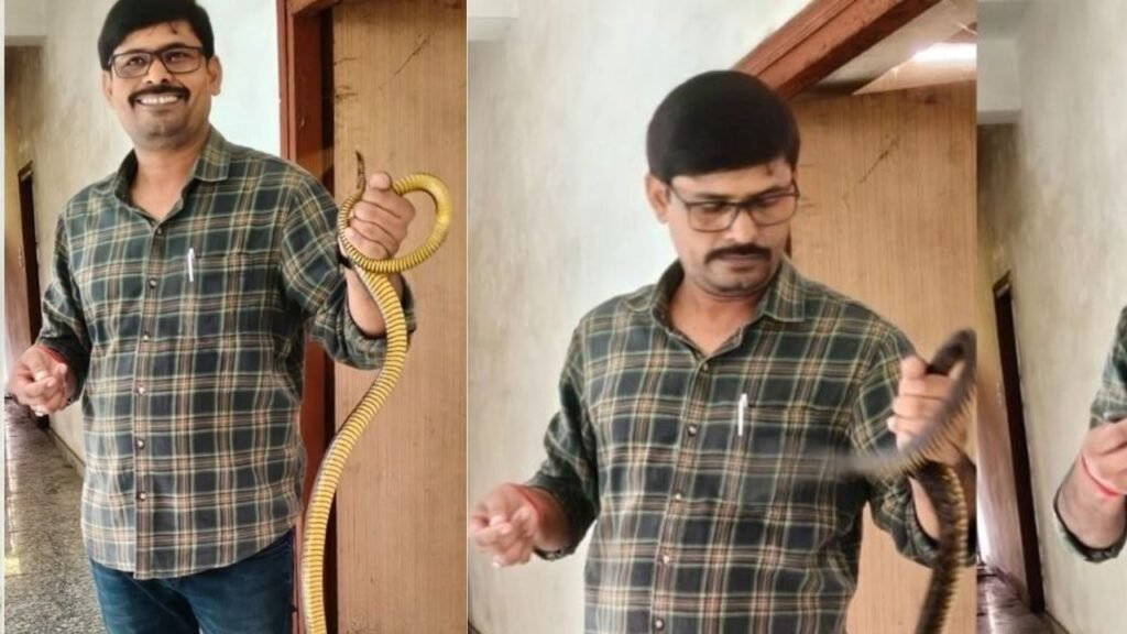 रांची के डोरंडा थाने में सांप मिलने से हड़कंप, ऐसे किया गया रेस्क्यू