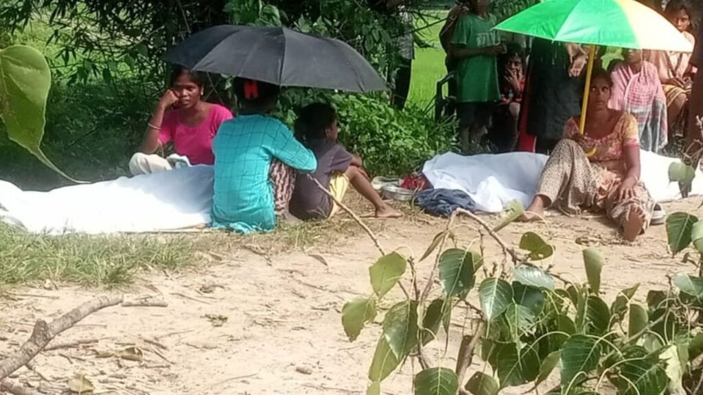 गुमला में पीपल पेड़ की डाली बाइक सवार पर गिरी, हादसे में जीजा-साले की मौत
