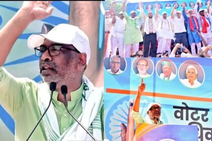 hemant soren voter adhikar yatra