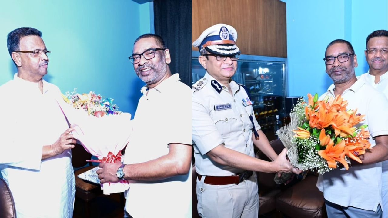 कोलकाता दौरे पर मुख्यमंत्री हेमंत सोरेन, मंत्री फिरहाद हकीम और DGP राजीव कुमार से की मुलाकात