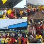 कुड़मी समाज के 'रेल टेका डोहोर छेका' की वजह से रेलवे रहा ब्लैकआउट, वंदे भारत रद्द, राजधानी प्रभावित, जयराम ने पारसनाथ में दिया समर्थन