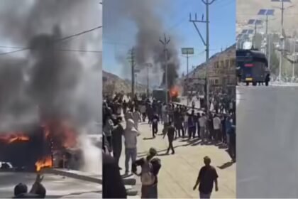 सोनम वांगचुक के समर्थन में चल रहा प्रदर्शन हुआ हिंसक, लेह-लद्दाख में आंदोलनकारियों ने BJP दफ्तर को फूंका