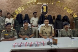 लातेहार पुलिस को मिली बड़ी कामयाबी, हथियार और लेवी की रकम के साथ 6 अपराधी गिरफ्तार