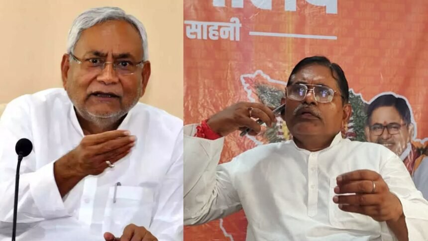 नीतीश सरकार के मंत्री पर सरकारी जमीन कब्जा करने का आरोप, BJP नेता सहित 37 को प्रशासन ने भेजा नोटिस 1 nitish kumar hari sahni