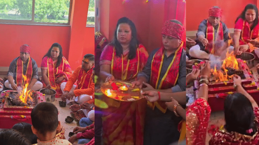 Lohardaga पुलिस लाइन में दुर्गा पूजा पर दिखा सौहार्द का अनोखा संगम ,शक्ति की देवी मां दुर्गा की आराधना में धर्मों के बंधन टूटे 1 Lohardaga Police durga pooja