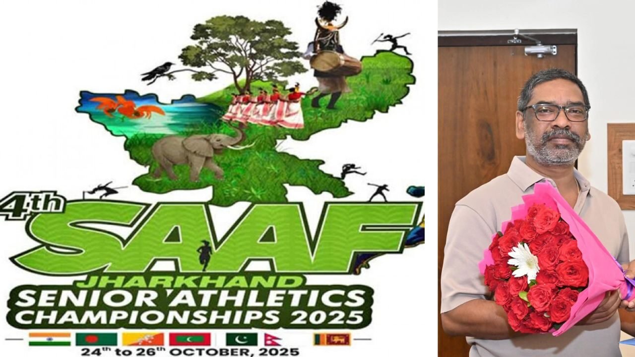 सैफ एथलेटिक्स चैंनियनशिप रांची में आज से, मुख्यमंत्री हेमंत सोरेन करेंगे उद्घाटन