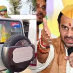 तेजप्रताप यादव पर महुआ में FIR दर्ज, गाड़ी पर पुलिस का लोगो और नीली बत्ती लगाकर किया जा रहा था प्रचार