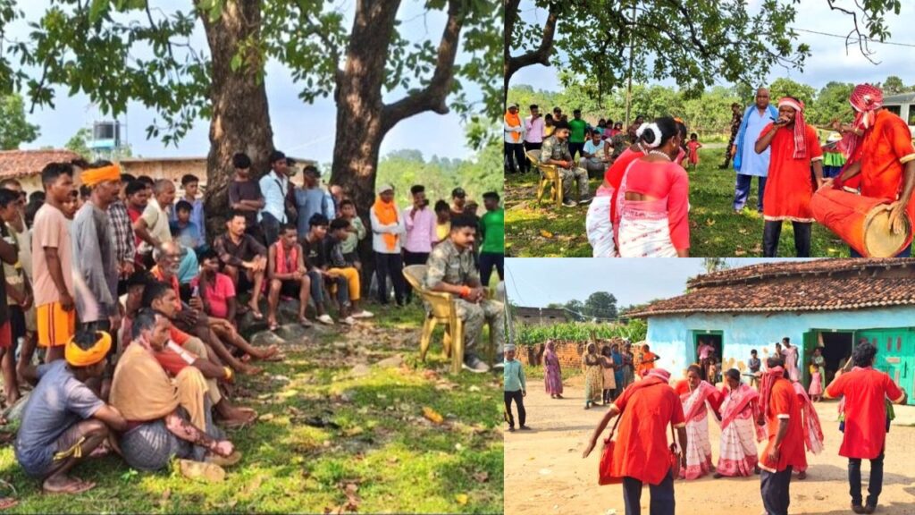 लातेहार में अवैध अफीम खेती के खिलाफ SP के निर्देश पर जागरूकता अभियान, नुक्कड़ नाटक के माध्यम से ग्रामीणों को किया जा रहा हैं जागरूक