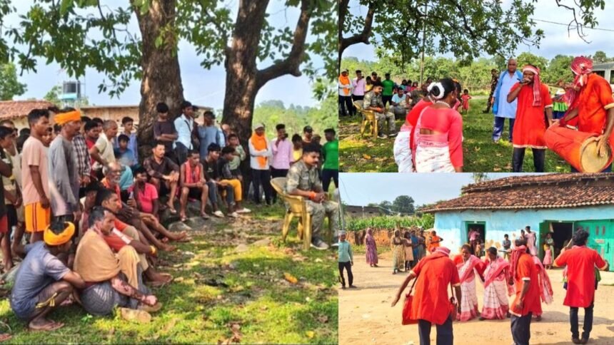 लातेहार में अवैध अफीम खेती के खिलाफ SP के निर्देश पर जागरूकता अभियान, नुक्कड़ नाटक के माध्यम से ग्रामीणों को किया जा रहा हैं जागरूक