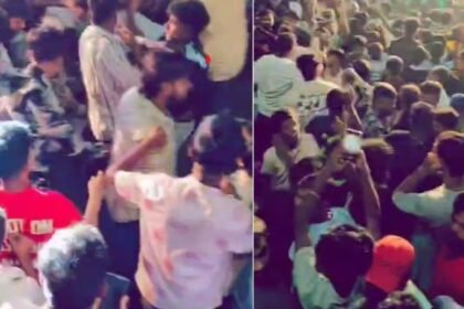 झारखंड के चक्रधरपुर में दुर्गा पूजा विसर्जन के दौरान चाकूबाजी, युवकों की भीड़ ने किया हमला, 7 घायल, देखिये LIVE वीडियो