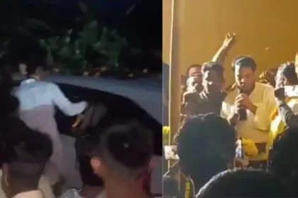 तेजप्रताप यादव को चुनाव प्रचार के दौरान RJD समर्थकों ने खदेड़ा, तेजस्वी जिंदाबाद के लगाए नारे, काफिले पर की पत्थरबाजी