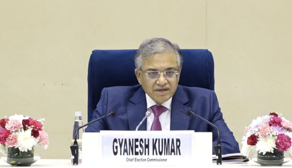 Gyanesh kumar SIR