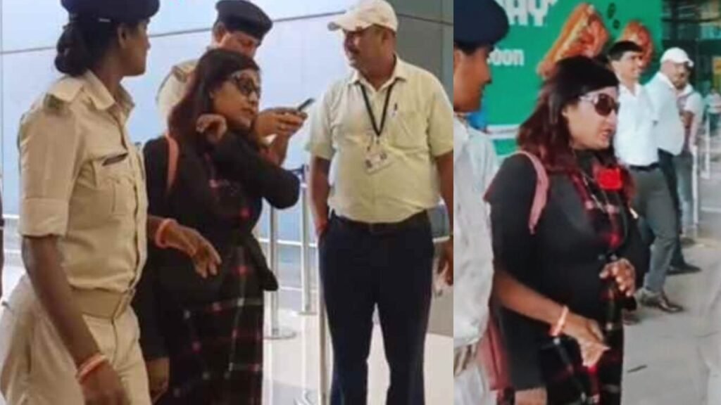 पटना एयरपोर्ट से संदिग्ध महिला हिरासत में, बैग में मिले ऐसे सामान की CISF के उड़ गए होश