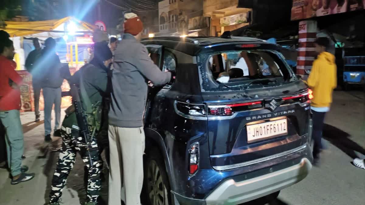 रांची में शराब के नशे में कार सवार ने कई लोगों को मारी टक्कर, आधा दर्जन लोग घायल