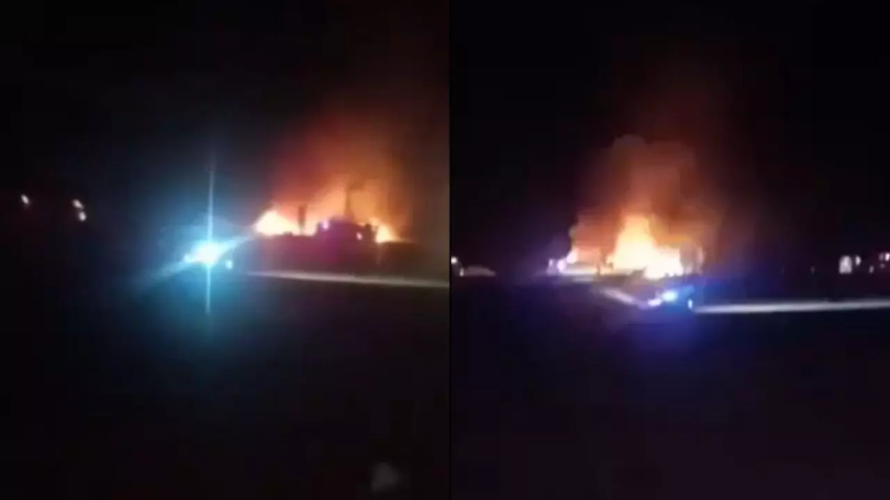 सऊदी अरब में बड़ा हादसा, मक्का से मदीना जा रही बस टैंकर से टकराई, 42 भारतीय की जिंदा जले