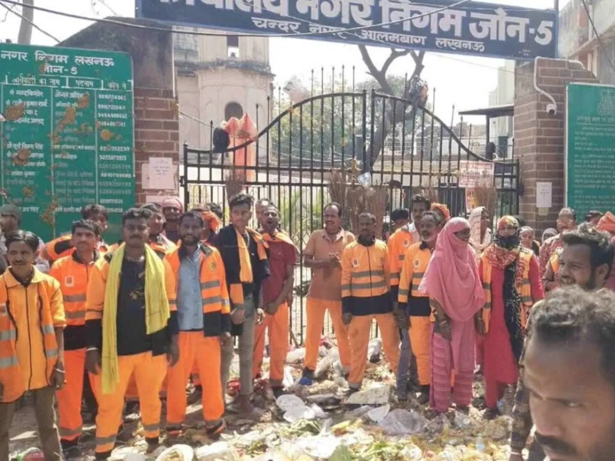 80 percent of sweepers in Lucknow Municipal Corporation are Bangladeshi and Rohingya