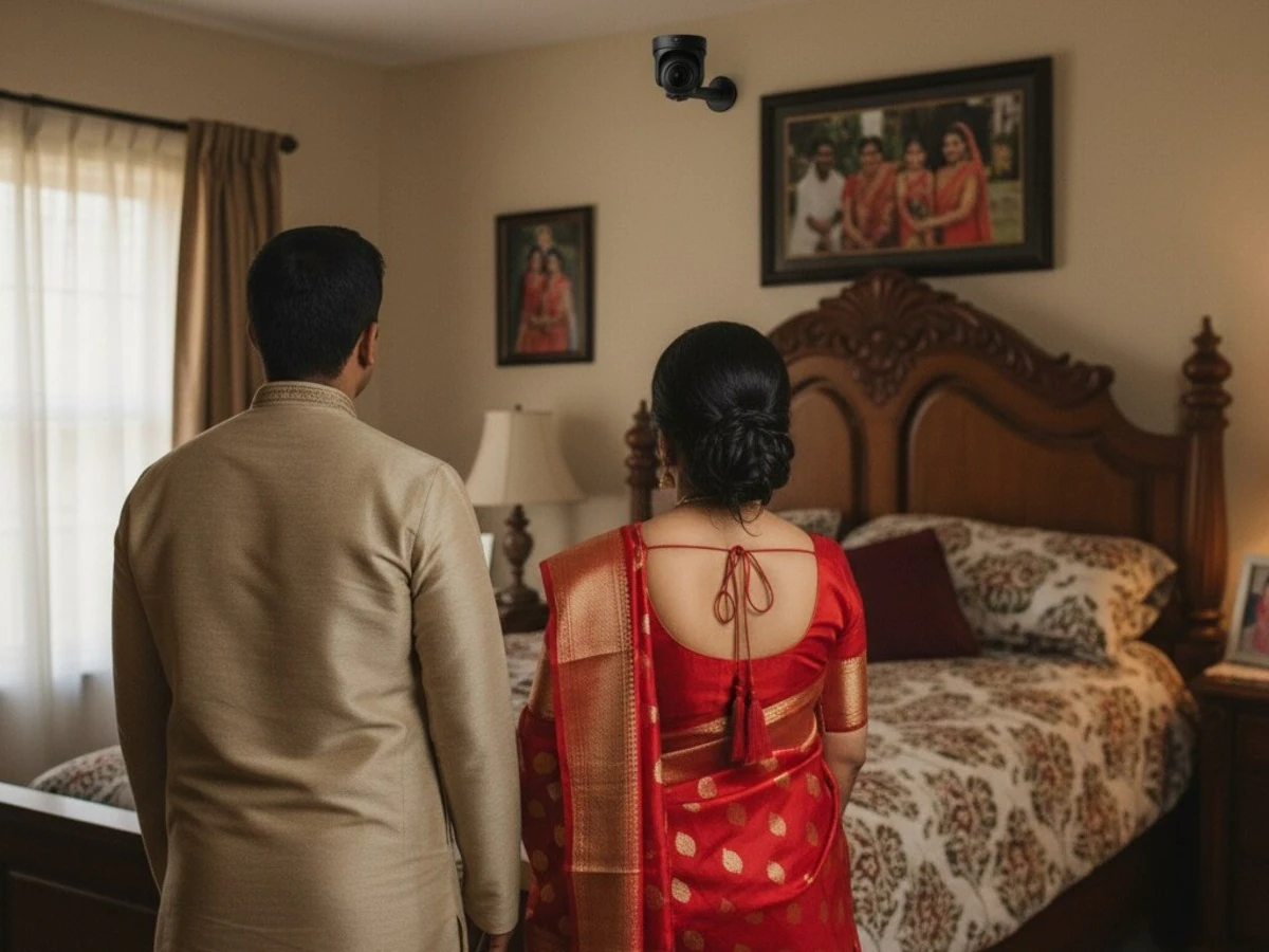Cameras were installed even in the bedroom, recording everything; the wife exposed her husband's secrets