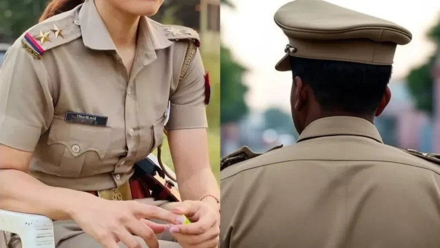 महिला सिपाही के कमरे से बाहर निकलने का वीडियो सामने आने के बाद SHO पर गिरी गाज, पुलिस अधिकारी चंदन राम लाइन क्लोज
