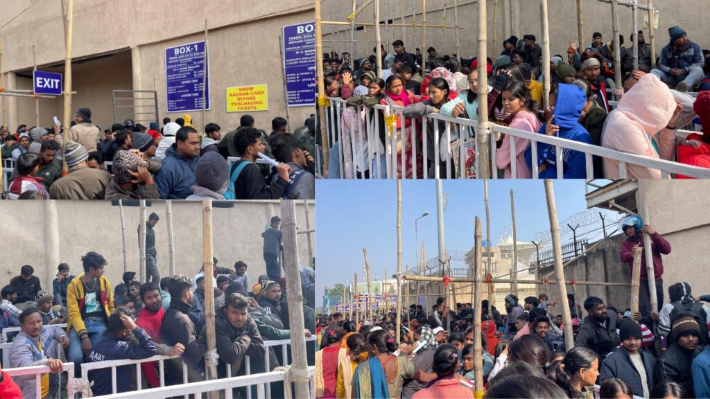 इंडिया-साउथ अफ्रीका वनडे मैच के लिए टिकट बिक्री शुरू, सोमवार देर रात से लगी लंबी लाइन, JSCA स्टेडियम में खुले 6 काउंटर
