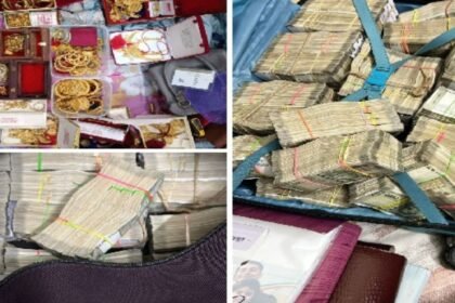 धनबाद के चर्चित ठेकेदार एलबी सिंह के यहां ED की छापेमारी,अधिकारियों को रोकने के लिए छोड़े पालतू कुत्ते, भारी मात्रा में कैश और ज्वेलरी बरामद,