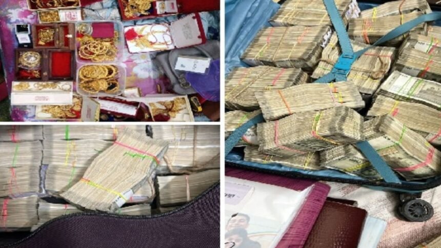 धनबाद के चर्चित ठेकेदार एलबी सिंह के यहां ED की छापेमारी,अधिकारियों को रोकने के लिए छोड़े पालतू कुत्ते, भारी मात्रा में कैश और ज्वेलरी बरामद,