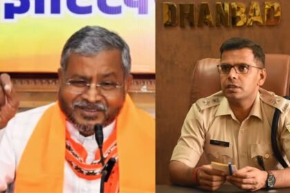 बाबूलाल मरांडी ने धनबाद SSP पर लगाए गंभीर आरोप, कहा-वसूली का बनाया सेंट्रलाइज सिस्टम