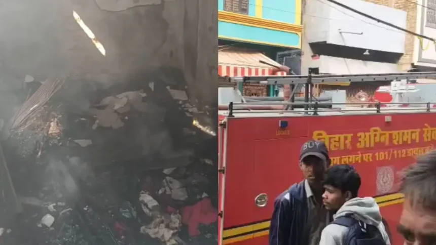 मुजफ्फरपुर में दर्दनाक हादसाः एक ही परिवार के 5 लोगों की घर में जलकर मौत