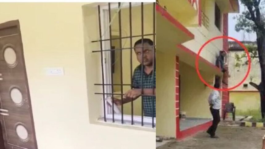 प्रेमिका के साथ रंगे हाथ पकड़े गए CO, पत्नी ने बंद किया घर का दरवाजा, खूब हुआ ड्रामा, छत से कूदकर भागना पड़ा
