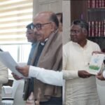 सोमेश सोरेन को विधानसभा अध्यक्ष रवींद्रनाथ महतो ने दिलाई शपथ, घाटशिला उपचुनाव में 38 हजार से ज्यादा वोटों से दर्ज की थी जीत