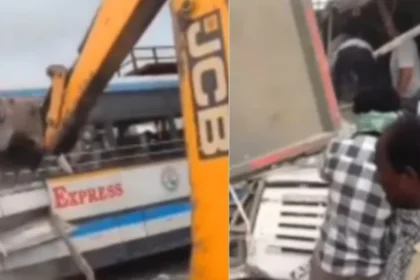 telangna bus accident