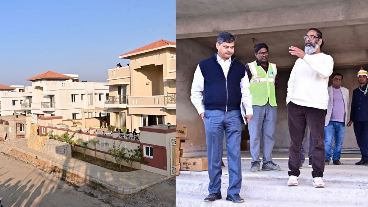 झारखंड राज्य का 25वां स्थापना दिवस होगा शानदार, 70 विधायक आवास का मुख्यमंत्री हेमंत सोरेन करेंगे उद्घाटन