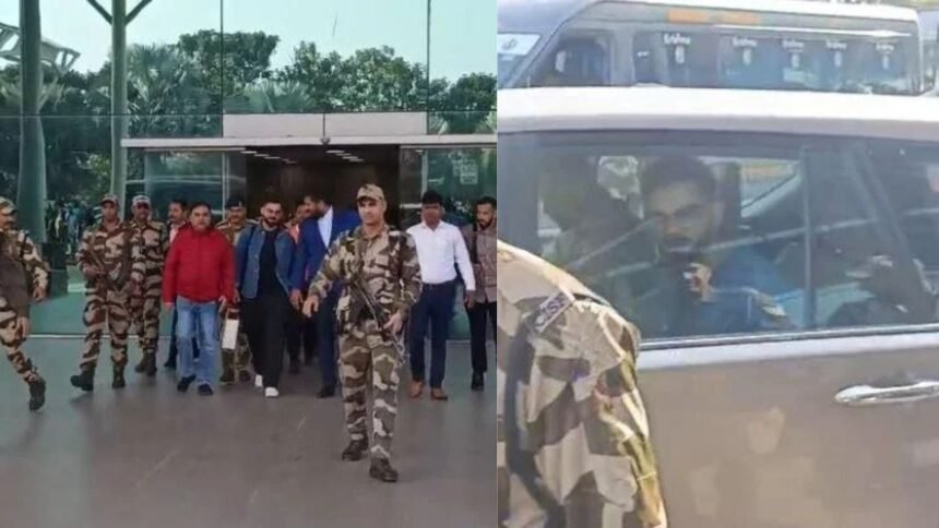 विराट कोहली वनडे मैच के लिए रांची पहुंचे, रोहित शर्मा शाम को आएंगे