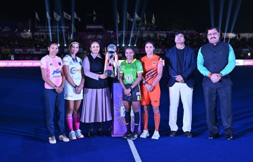 विमेंस हॉकी इंडिया लीग का कल्पना सोरेन ने किया उद्घाटन, रांची रॉयल्स समेत चार टीमें ले रही हैं हिस्सा