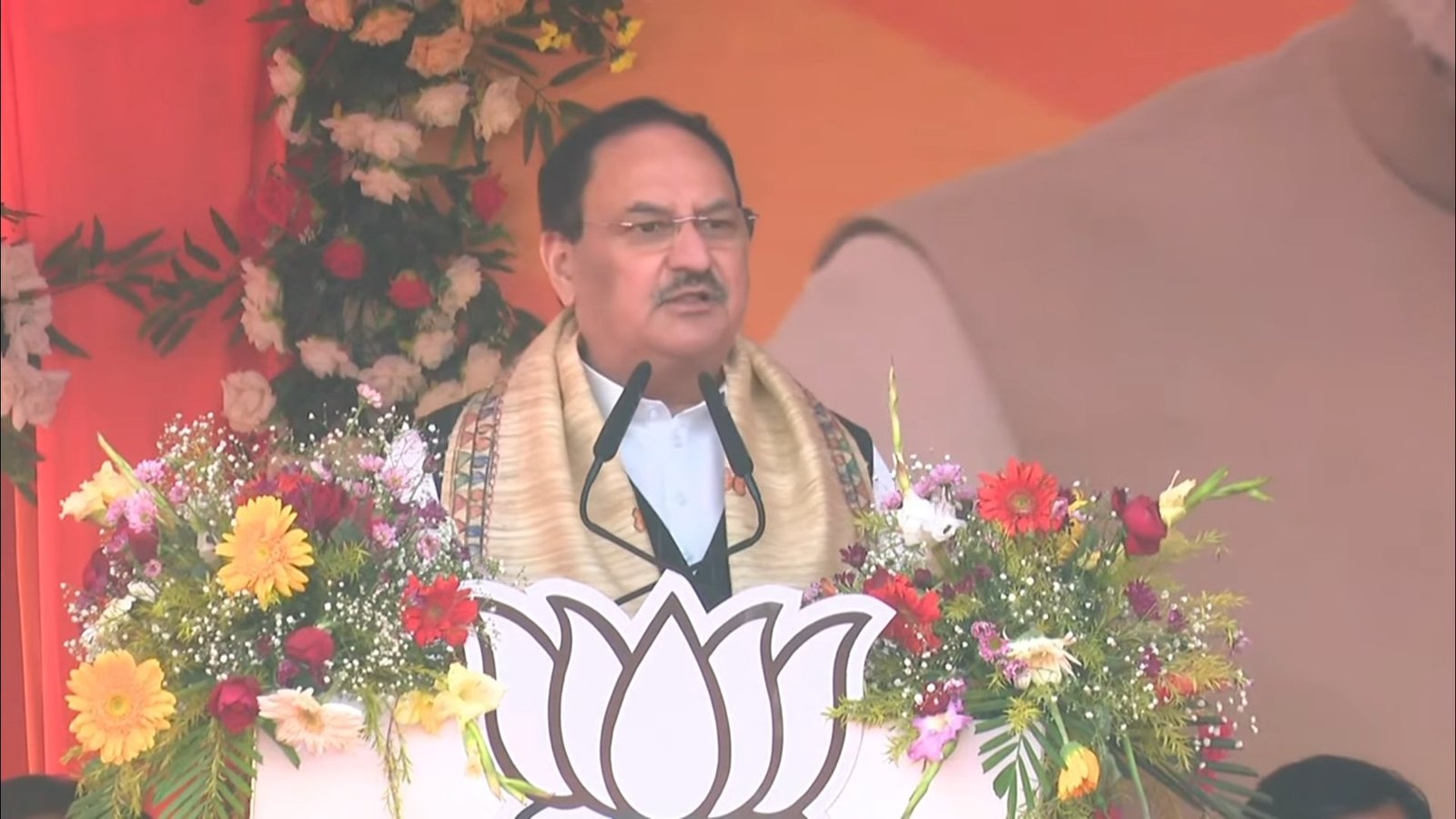 BJP National President JP Nadda addressed a workers' convention in Deoghar, saying infiltration is taking place in Santhal Pargana under government protection