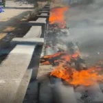 रांची के पुंदाग IIM पुल के पास 33 KV केबल में लगी आग, बिजली आपूर्ति बाधित