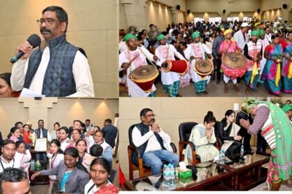 पेसा नियामवली कैबिनेट से पास होने का मना जश्न, मुख्यमंत्री आवास पर आकर आदिवासी समाज के लोगों ने हेमंत सोरेन का जताया आभार