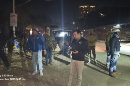 नए साल के जश्न से पहले रांची में एंटी क्राइम चेकिंग अभियान, शराब पीकर गाड़ी चलाने वालों पर विशेष नजर