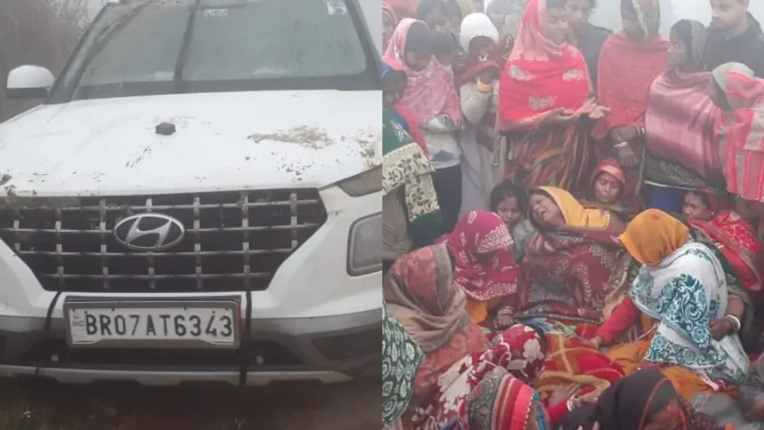 दरभंगा में दर्दनाक सड़क हादसा, तेज रफ्तार कार नहर में गिरी, 3 युवकों की मौत