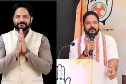 रांची महानगर कांग्रेस अध्यक्ष कुमार राजा का नेम प्लेट तोड़ा, केस दर्ज