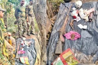 गया में नक्सलियों के खिलाफ सुरक्षाबलों को मिली बड़ी सफलता, भारी मात्रा हथियार बरामद