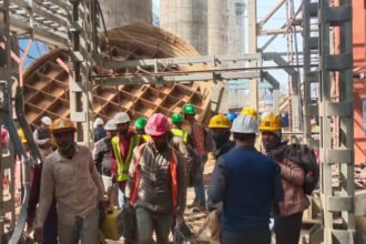 पतरातू में NTPC-PVUNL निर्माणाधीन यूनिट-2 में बड़ा हादसा,12 मजदूर घायल